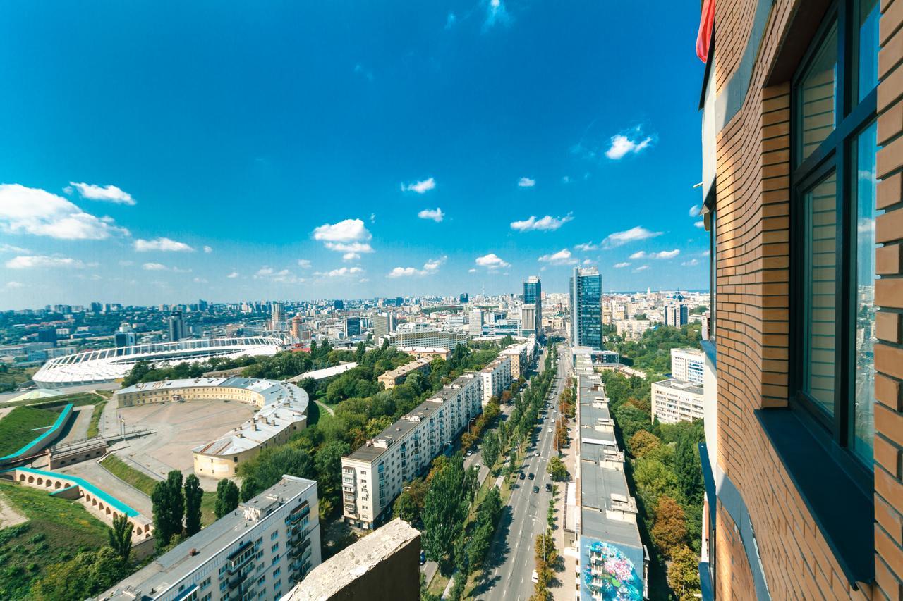 New Building Near Arena City Lesi Ukrainky 7A キエフ エクステリア 写真